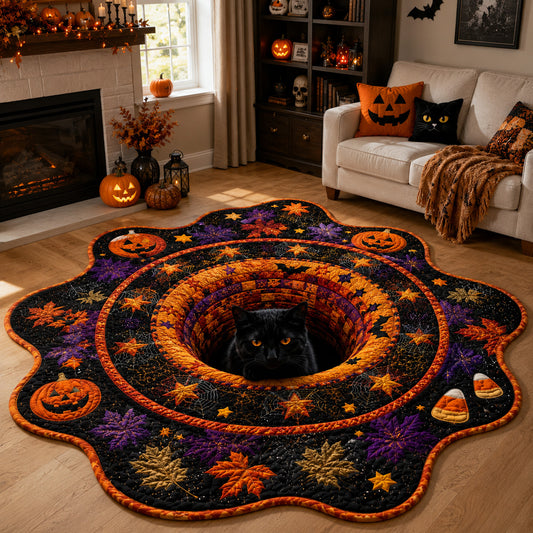 Candy Corn Gaze Custom Shape Area Rug NCU0VL3595
