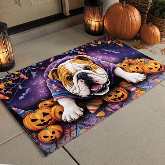 Candy Glow Bulldog Doormat NCU0XD827