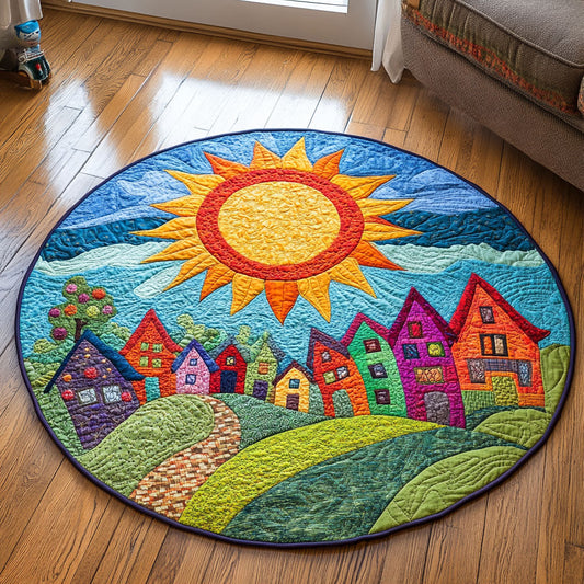 Candy Town Quilted Round Mat NCU0NT7316