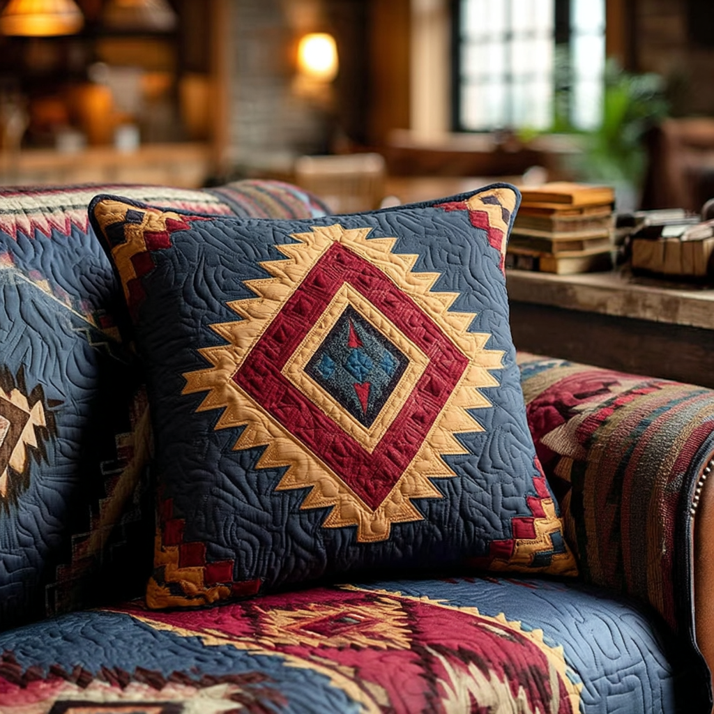Canyon Nights Quilted Pillow Case NCU0TV863