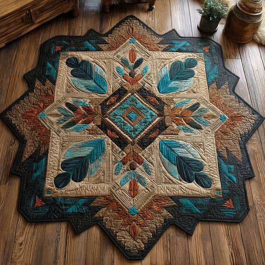 Canyon Breeze Mosaic Custom Shape Area Rug NCU0PT11562