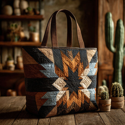 Canyon Creek Quilted Tote Bag NCU0PT8753