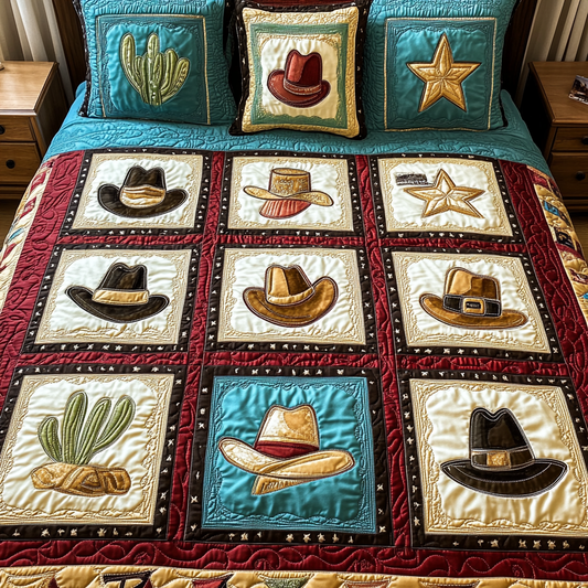 Canyon Days 3-Piece Quilted Bedding Set NCU0DK7272