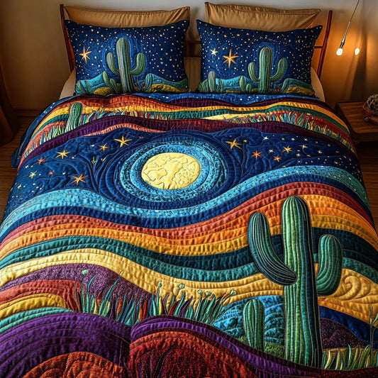 Canyon Dream 3-Piece Quilted Bedding Set NCU0NT5513