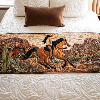 Canyon Dust Quilted Bed Runner NCU0PT8650