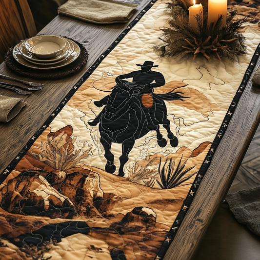 Canyon Dust Quilted Table Runner NCU0VH5423