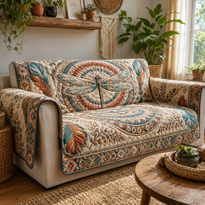 Canyon Echo Nymph Quilted Sofa Cover NCU0VL3835