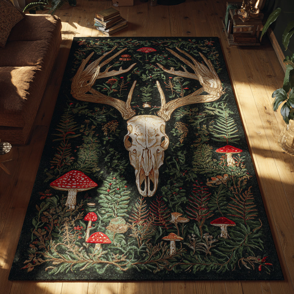 Canyon Longhorn Dusk Area Rug NCU0HH1548 – Vantique