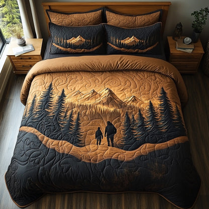 Canyon Quest 3-Piece Quilted Bedding Set NCU0DV7825