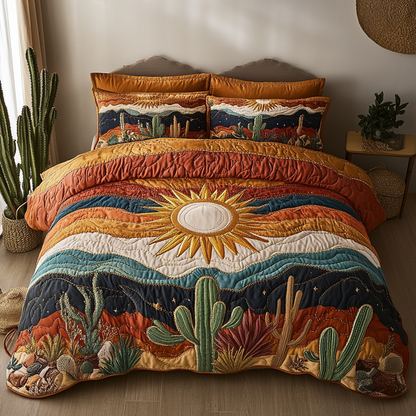 Canyon Rays 3-Piece Quilted Bedding Set NCU0VH3033