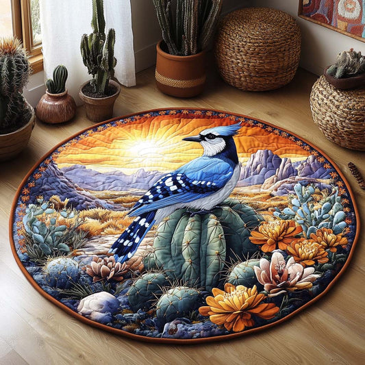 Canyon Song Quilted Round Mat NCU0XD295