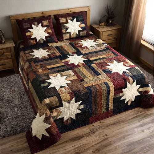 Canyon Starview 3-Piece Quilted Bedding Set NCU0NT11420