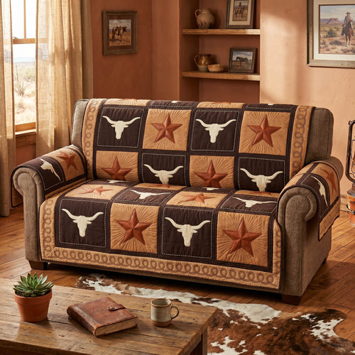 Canyon Trails Quilted Sofa Cover NCU0TD2738