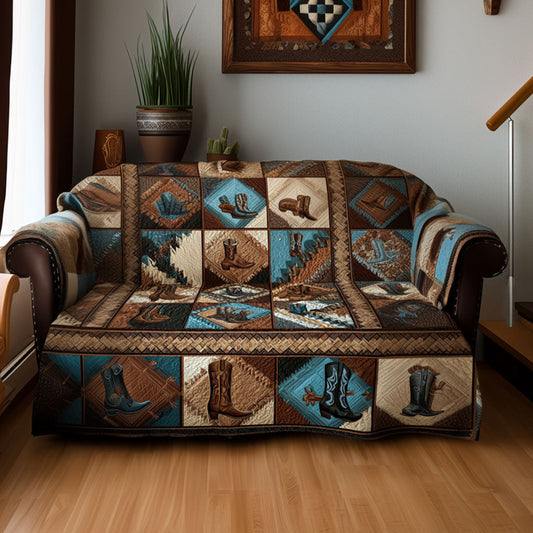 Canyon Whisper Quilted Sofa Cover NCU0PT10220