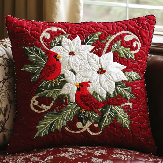 Cardinal Joy Quilted Pillow Case NCU0NT9784