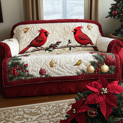 Cardinal Blessing Quilted Sofa Cover NCU0DK11104