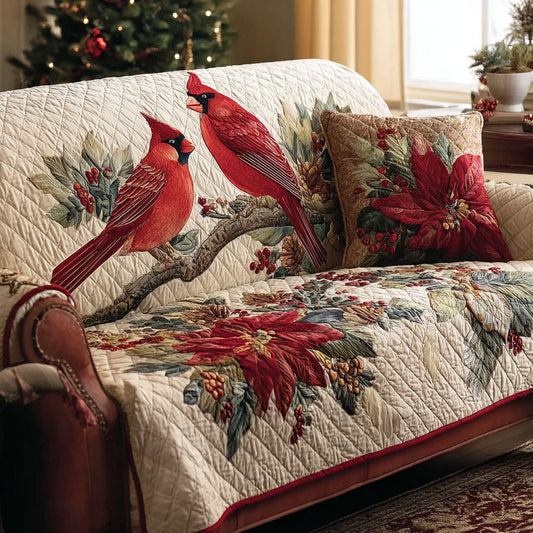 Cardinal Grace Quilted Sofa Cover NCU0DK11496