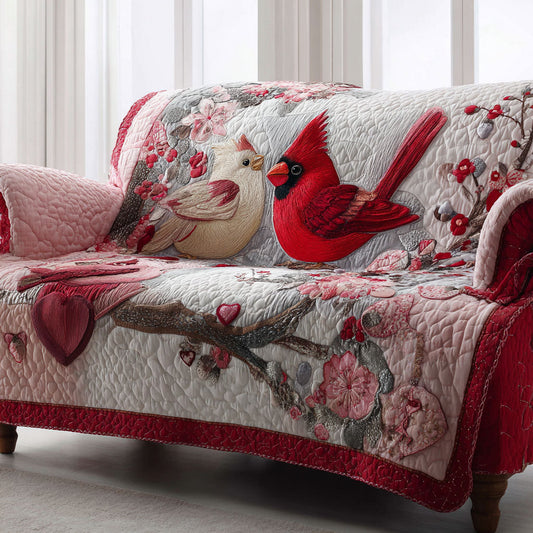 Cardinal Harmony Quilted Sofa Cover NCU0PT10753
