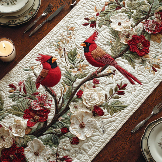 Cardinal Haven Quilted Table Runner NCU0DV6784
