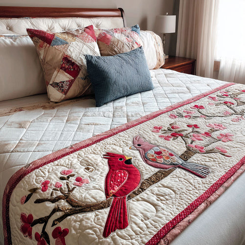 Cardinal Meadow Quilted Bed Runner NCU0PT10840