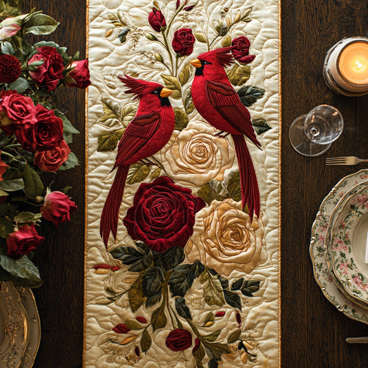 Cardinal Serenity Quilted Table Runner NCU0DV6787