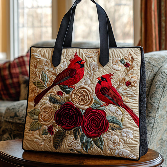 Cardinal Serenity Quilted Tote Bag NCU0DV6886