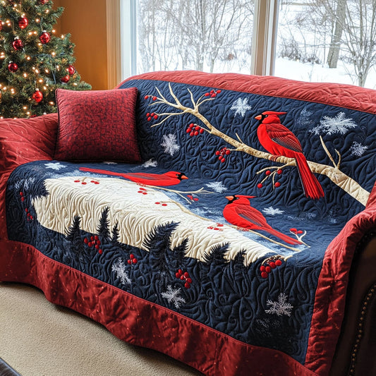 Cardinal Whisper Quilted Sofa Cover NCU0DK11492