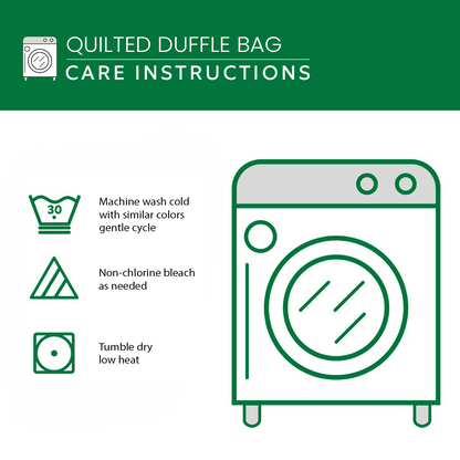 Forest Camper Quilted Duffle Bag NCU0NT9692
