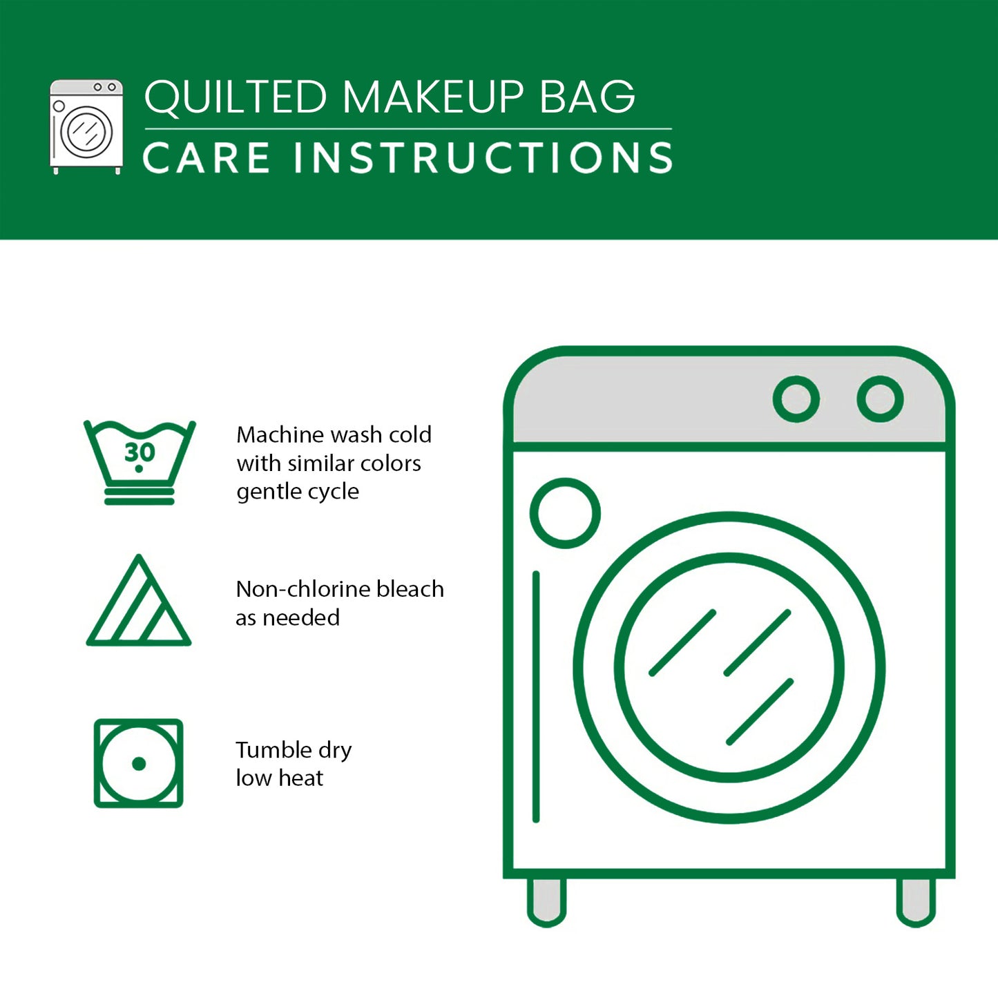 Fire Horse Quilted Makeup Bag NCU0DK9003