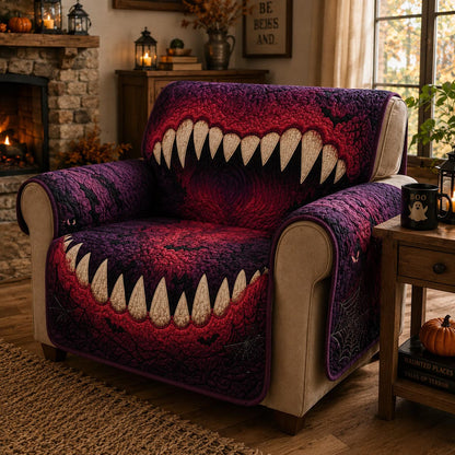 Carnival Nightmare Quilted Sofa Cover NCU0DV9784