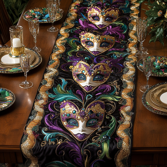 Carnival Charm Quilted Table Runner NCU0VH2600