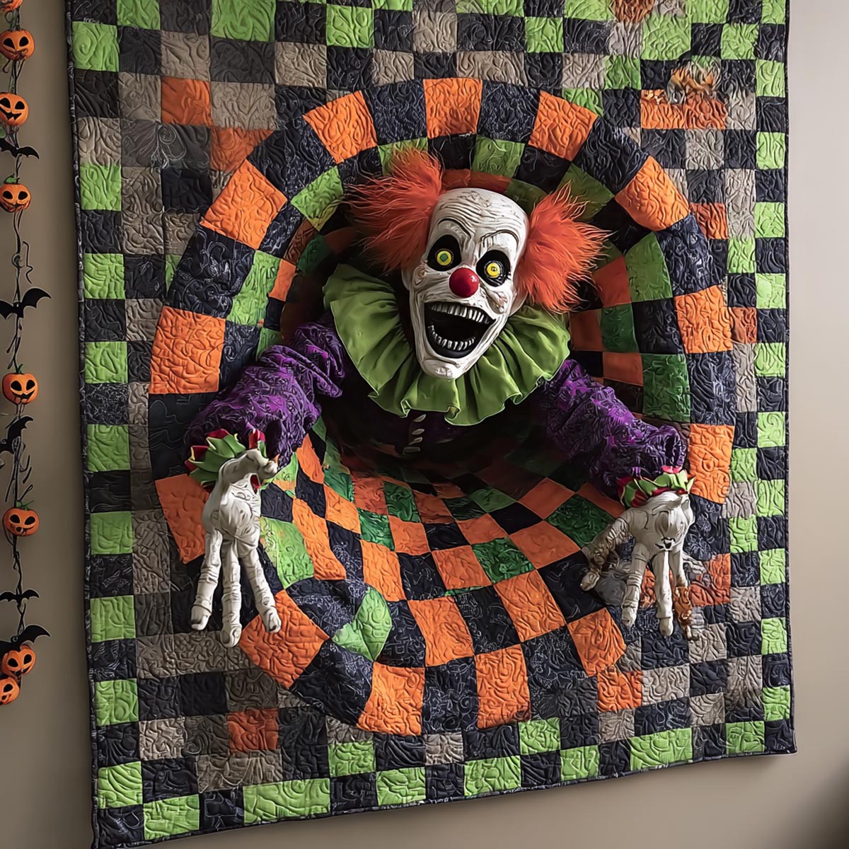 Carnival Night Art Quilt Hanging NCU0DV9858