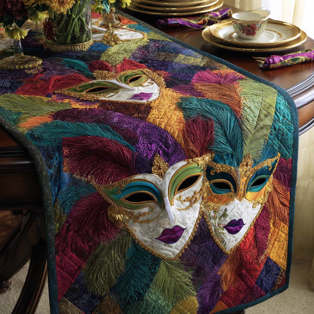 Carnival Nights Quilted Table Runner NCU0NT11596
