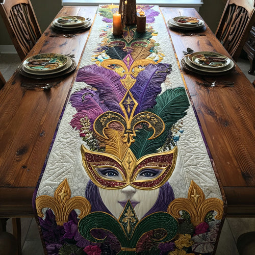 Carnival Queen Quilted Table Runner NCU0PT10964