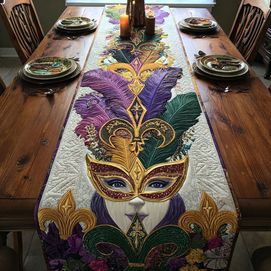 Carnival Queen Quilted Table Runner NCU0PT10964