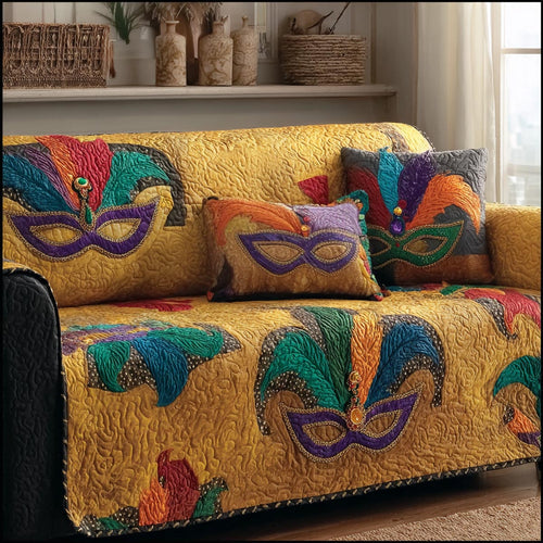 Carnival Spirit Quilted Sofa Cover NCU0DV9166