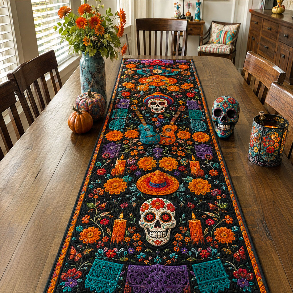 Carnival of Spirits Quilted Table Runner NCU0PT12011