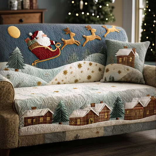 Carols Divine Quilted Sofa Cover NCU0NT11037