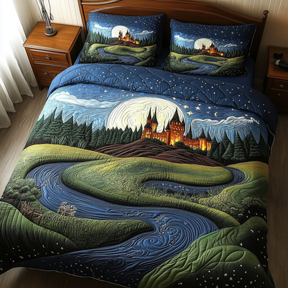 Castle Escape 3-Piece Quilted Bedding Set NCU0DK7873