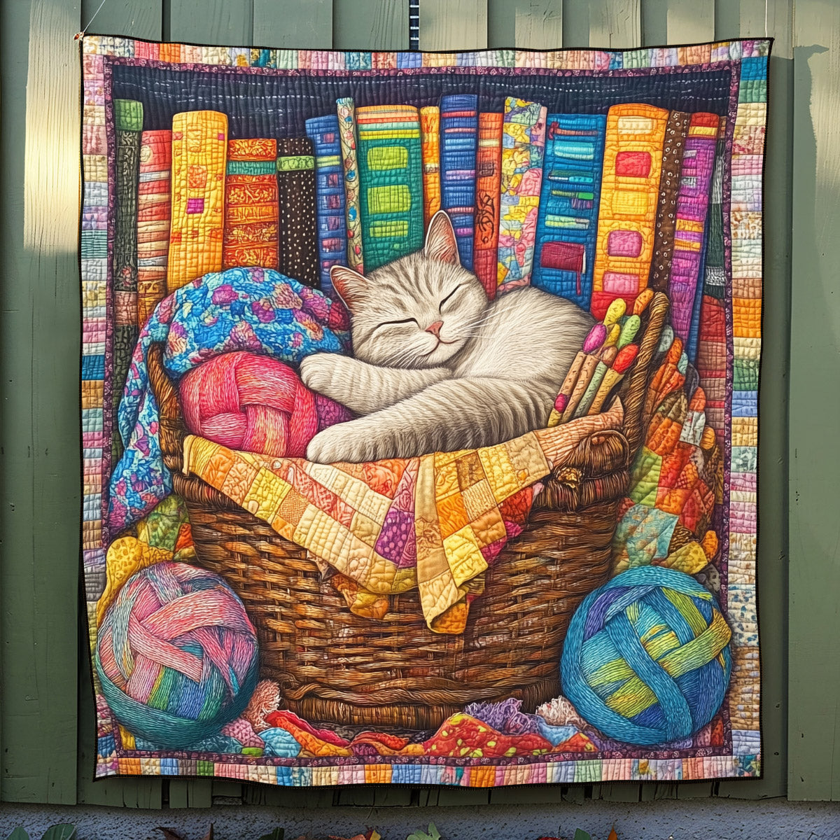 Cat Cozy Cuddles Quilted Blanket NCU0TL1096