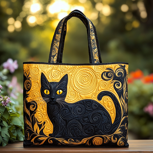 Cat Garden Quilted Tote Bag NCU0DK9085