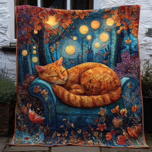 Cat Magic Quilted Blanket NCU0NT9206