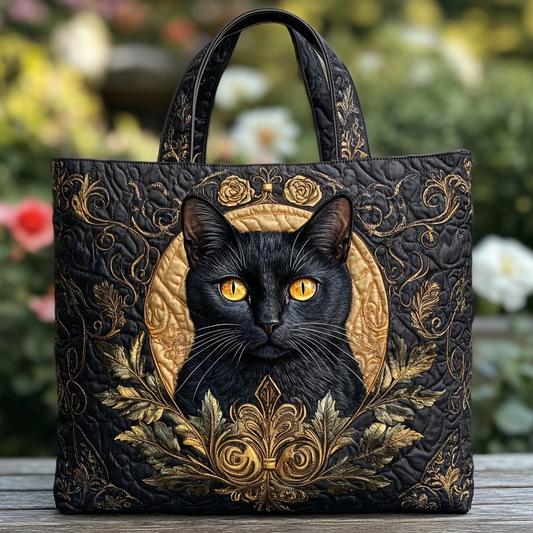 Cat Party Quilted Tote Bag NCU0DK9083