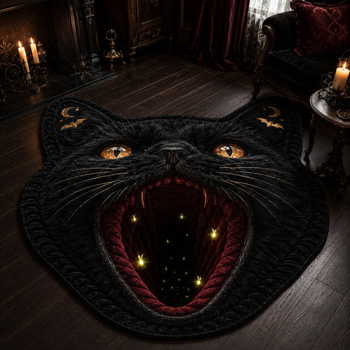 Cat Portal Custom Shape Area Rug NCU0TD2932