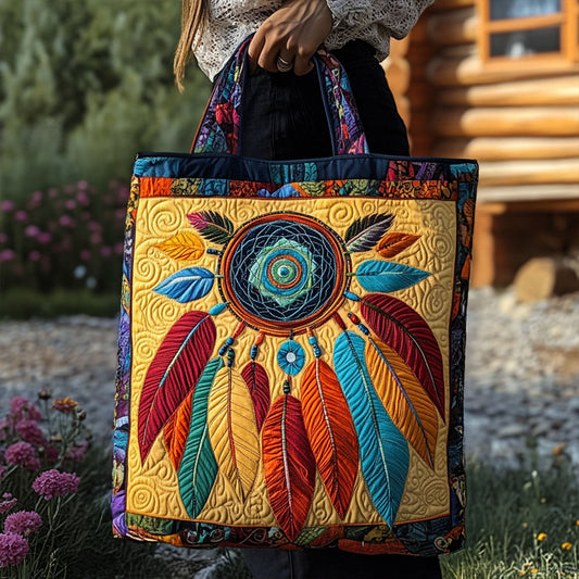 Catching Light Quilted Tote Bag NCU0PT8328