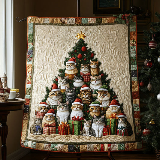 Cats in Comfort Quilted Blanket NCU0PT1865