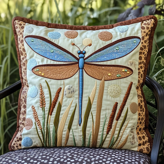 Cattail Dreams Quilted Pillow Case NCU0PT6639