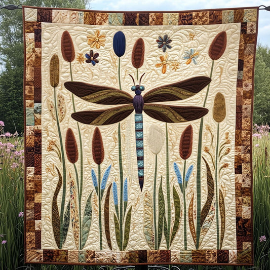 Cattail Serenade Quilted Blanket NCU0PT6500