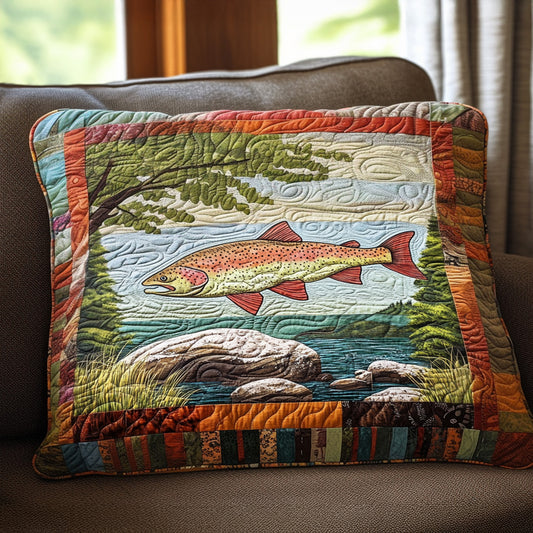 Caught in the Current Quilted Bedding Pillow Case NCU0PT7001
