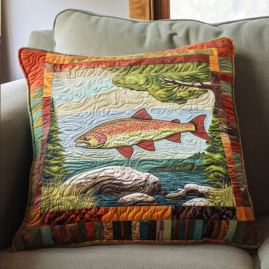 Caught in the Current Quilted Pillow Case NCU0PT7002